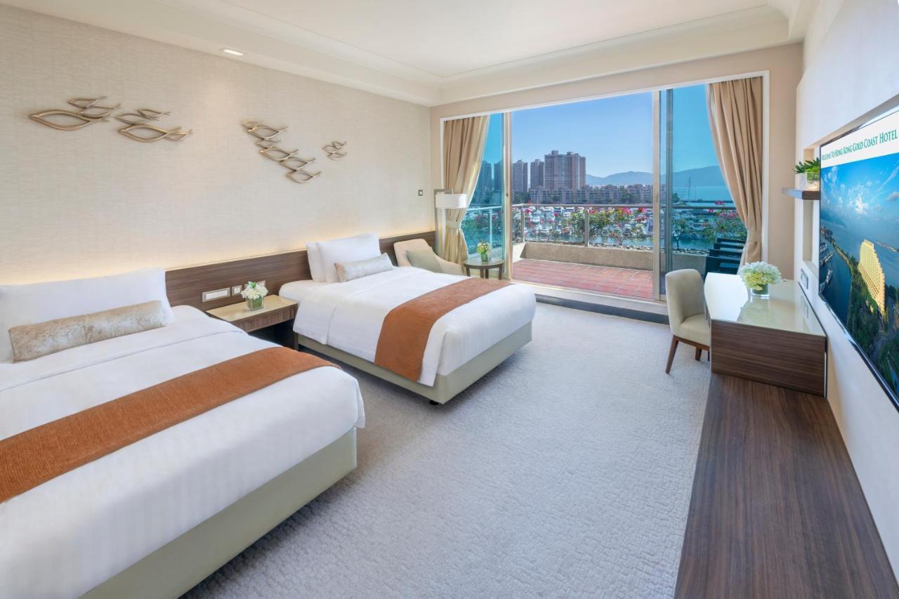 Hong Kong Gold Coast Hotel Exterior foto Deluxe Room